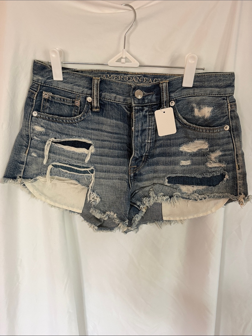 American Eagle Button Fly Jean Short
